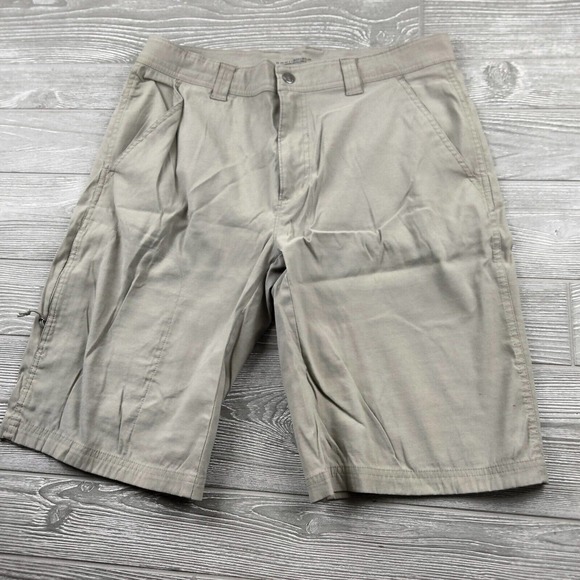 Columbia Other - Columbia Omni Shade Hiking Shorts Size mens 36x12 Beige Khaki Lightweight